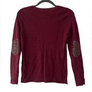 Zadig & Voltaire Sequin Elbow Pads Sweater